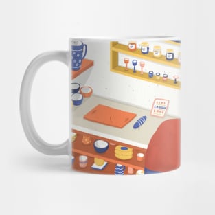 Washing Up in the Kitchen Mug